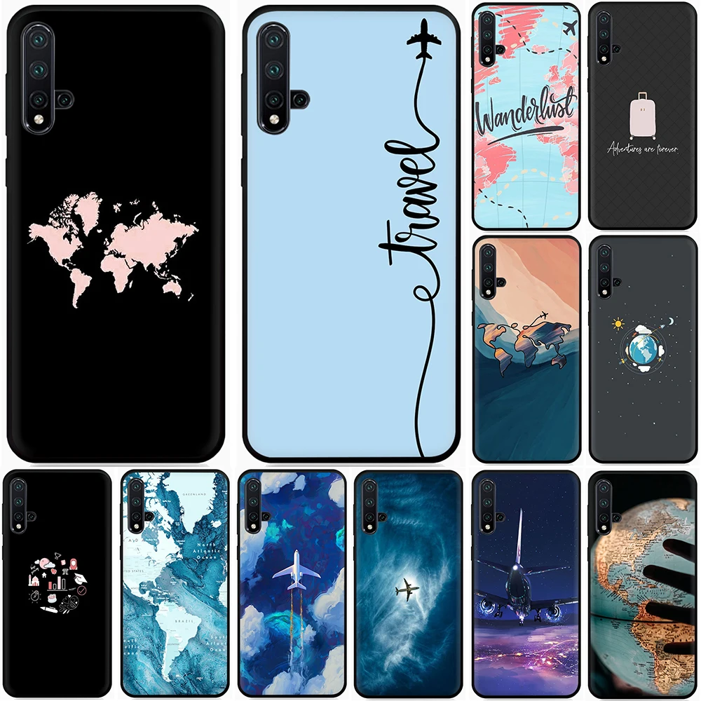 Силиконовый чехол для Huawei Nova Smart 2 Lite 2i 3 3i 4 4E 5 Pro 5T 5i 6 7 SE Pro|Бамперы| |