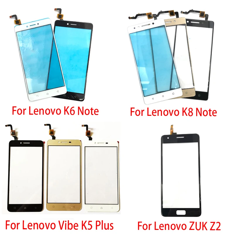 

Новый сенсорный экран для Lenovo K5 Plus K6 K8 Note ZUK Z2, дигитайзер сенсорного экрана, детали панели