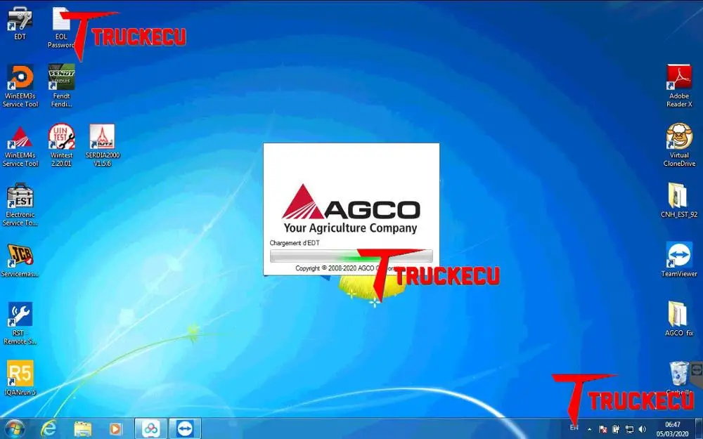 Диагностический комплект для AGCO FENDT FenDias Massey DIAGNOSTIC + CNH EST New Голландии CASE diagnostic JCB