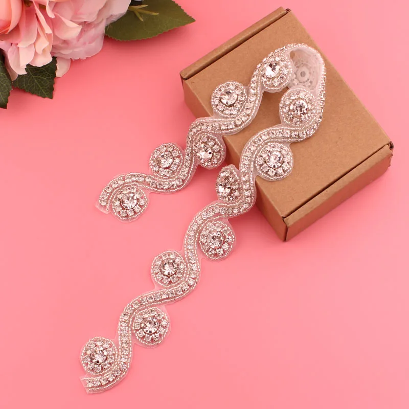 Свадебные туфли с украшениями в виде серебристых кристаллов Стразы Жемчуг