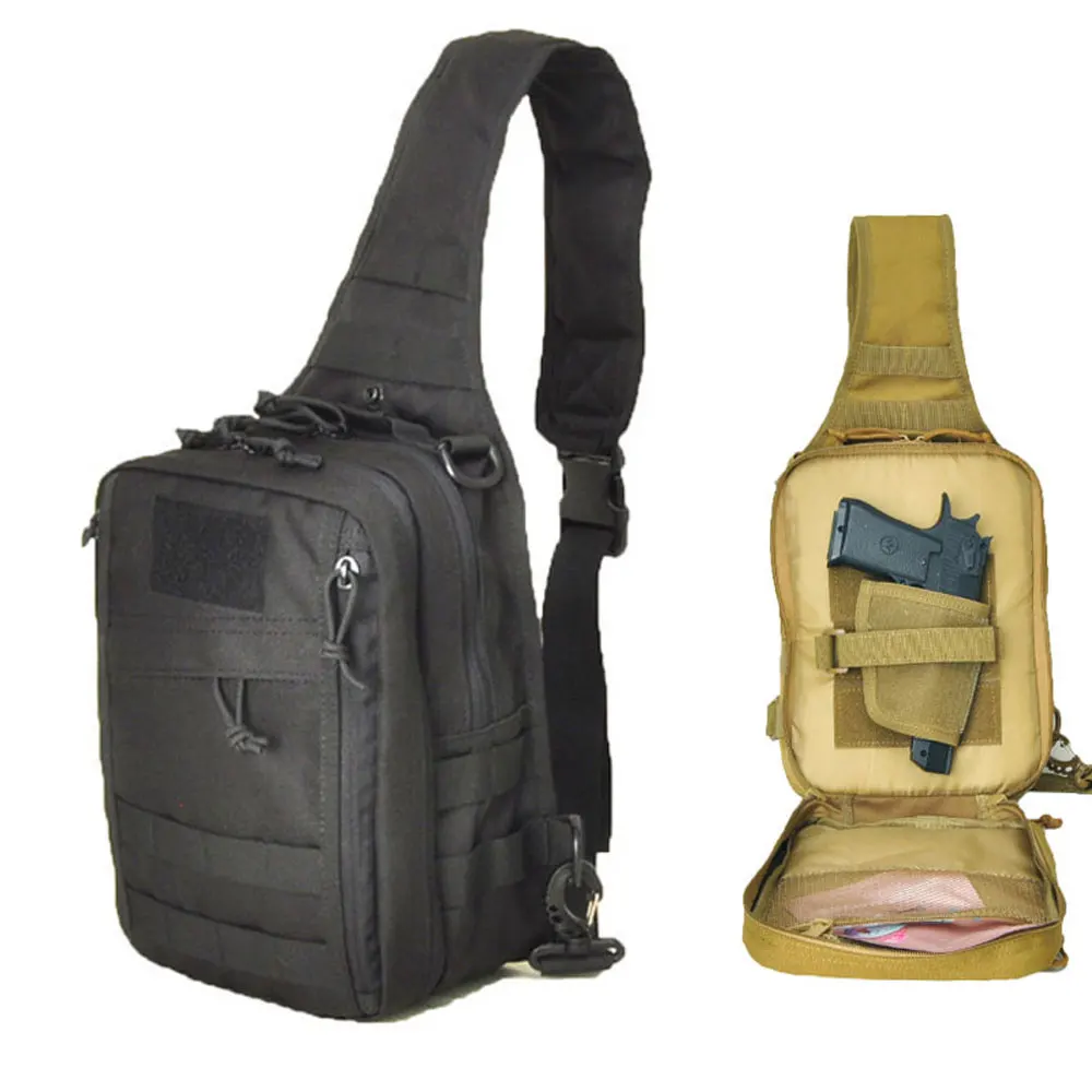 Pistol Holder Case Hunting Military Edc Chest Backpack For G