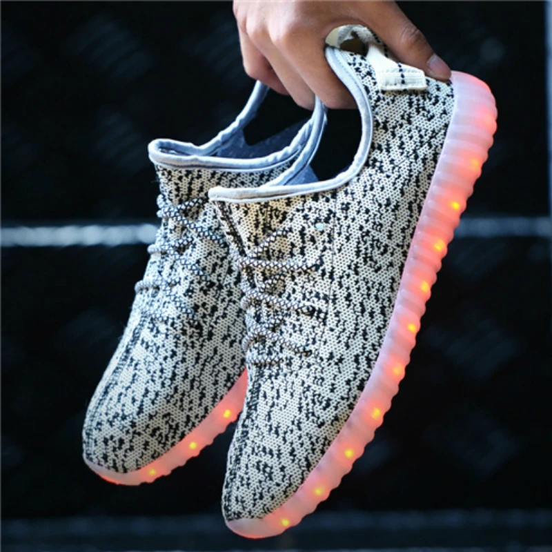 Обувь RayZing светодиодный подсветкой Повседневная обувь унисекс с Zapatos Schoenen luminous