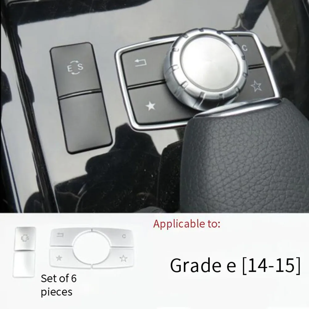 

Parts Buttons Sequins Trim ABS Plastic For Mercedes Benz E W212 2012-2015