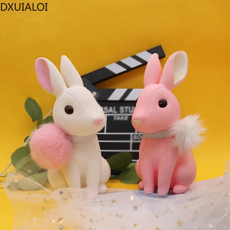 Креативная Копилка в виде кролика мультяшная виниловая животного из ПВХ подарок