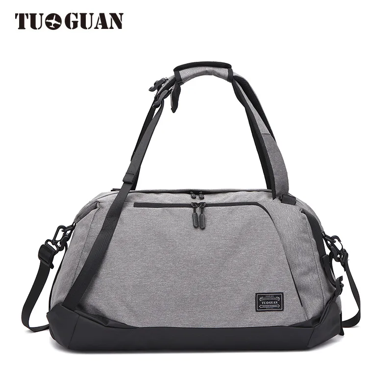 

TUGUAN Large Capacity 36-55L Mens Travel Backpack Casual Multifunction Male Fitness Bag Black Men Sports Waterproof Back Pack