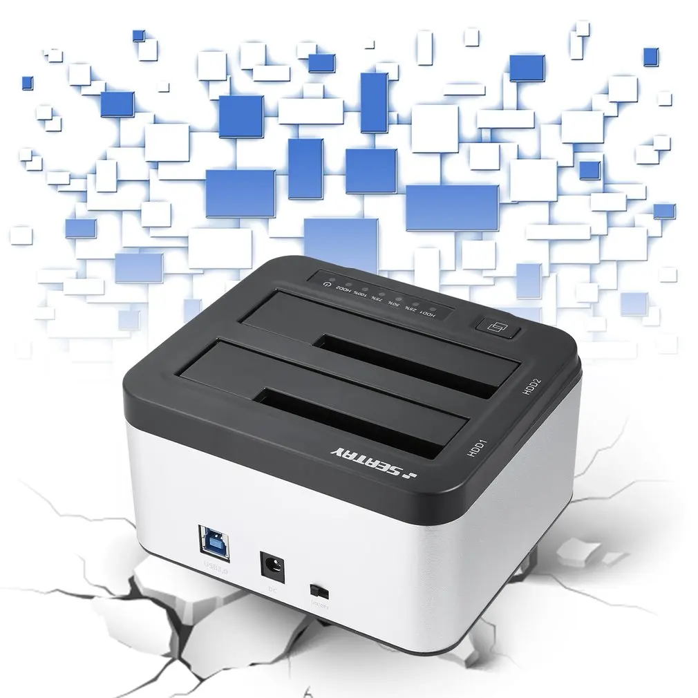 Профессиональный Чехол для жесткого диска SEATAY 2 5 дюйма 3 USB 0 SATA HD622 док-станция HDD с