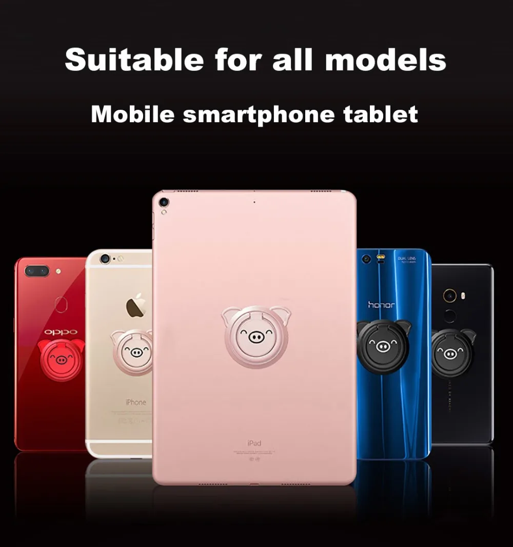 Держатель телефона на палец подставка круглая ручка держатель телефона смартфон для iPhone 7 Xiaomi Mi8 Plus сотовый розетка для мобильного телефона кольцо держатель