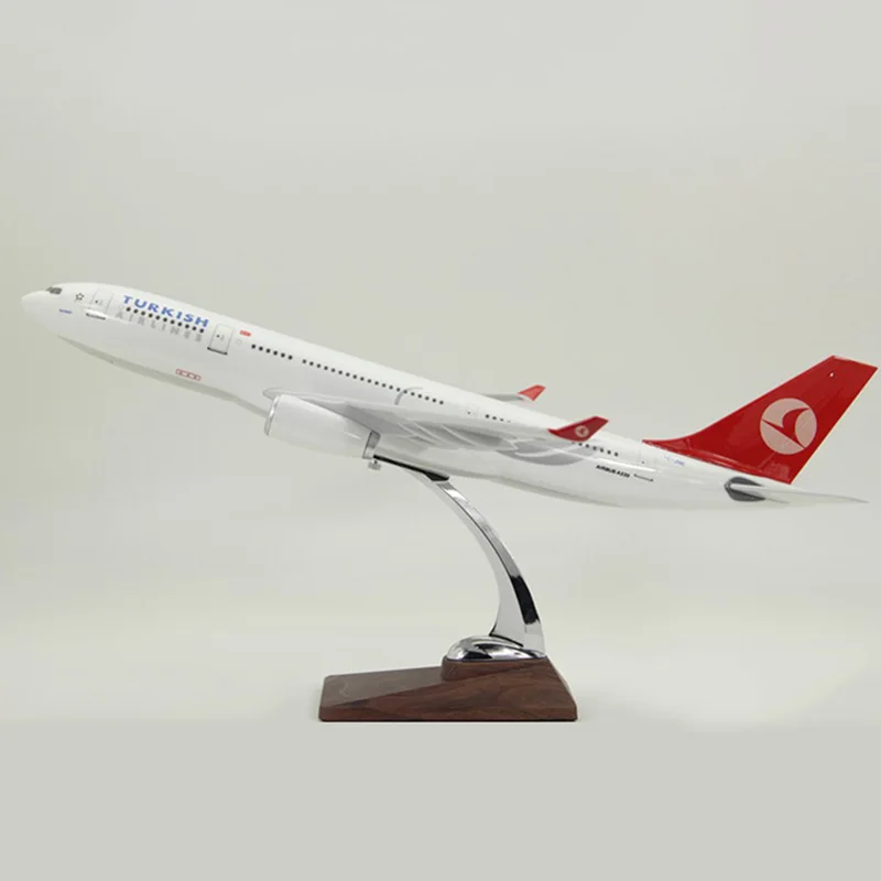 47 см 1:150 масштаб Airbus airlines Air TURKISH A330 самолет Турция модель воздуха w сплав база