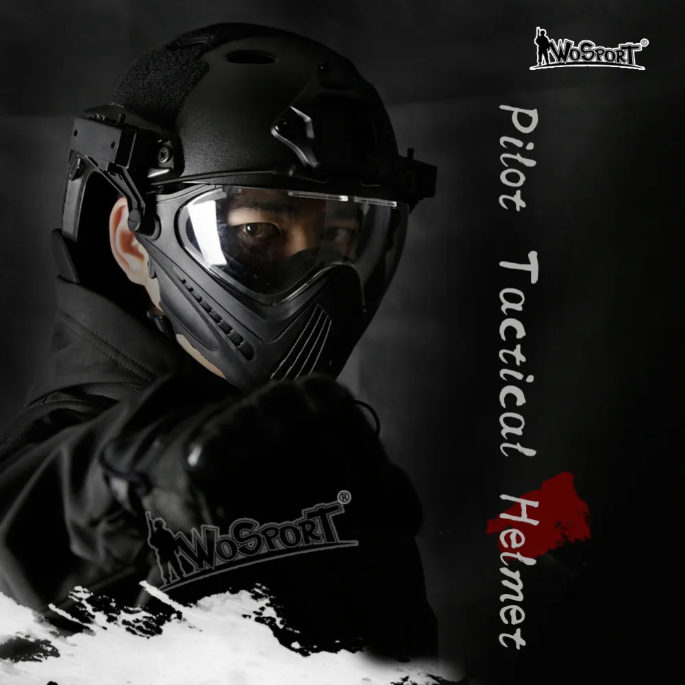 

New Airsoft Military Mask From The Wargame Army Motorcycle Cycle Cycle Hunting Helmet Equitation For Free Air Activities