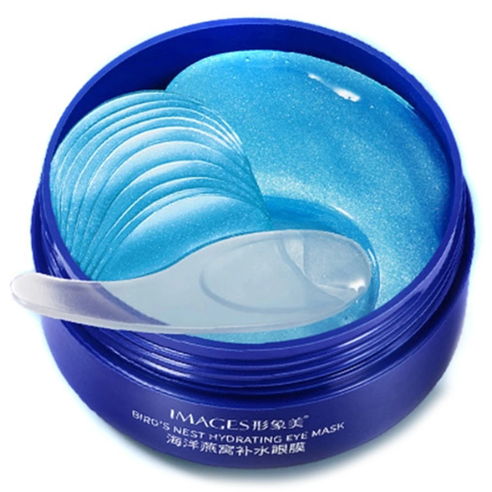 Гидрогелевые патчи для глаз с экстрактом ласточки изображения птичьего гнезда
