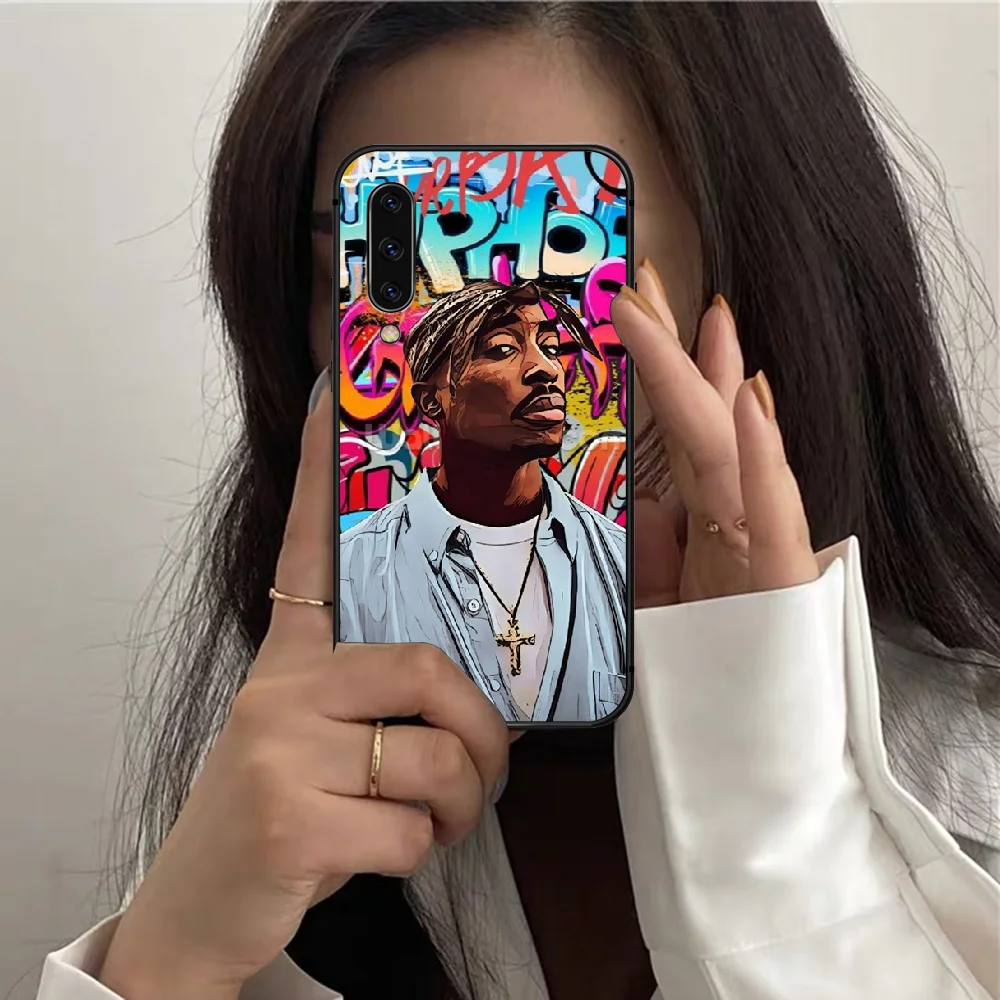 

Rapper 2pac Singer Tupac Phone Case For Samsung Galaxy A 72 52 71 70 51 41 40 31 30 21 20 10 S J 5 6 7 2017 2018 black Cell Tpu