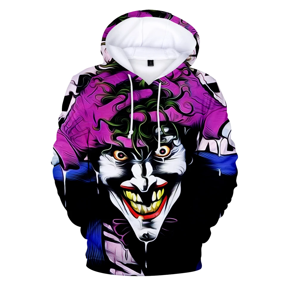 

2022 Hot Sale Haha Joker 3D Hoodies Men/Women Fashion High Quality Hoodie Haha Joker 3D Anime Print Hoodie Swe Men-Pullovers