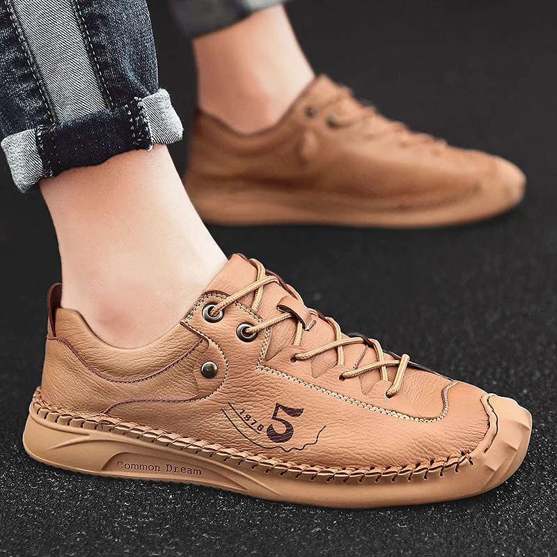 

Sapato De Couro Masculino Men's Summer Shoes Casual Man For Men Soulier Homme Zapatillas Hombre 2020 Shoes-for-men Shoe