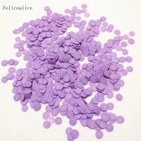 20g 5mm lollipop taro polymer hot soft clay sprinkles for crafts slime accessories diy making cute candy mud particles