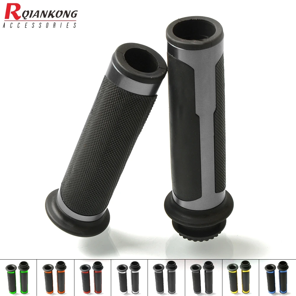 Universal Motorcycle 7/8&quot 22mm Hand Grip Motorbike Handlebar Grips Handle Bar For Honda VTR1000SP CBR150R CBR954RR CBF1000 CB400 |