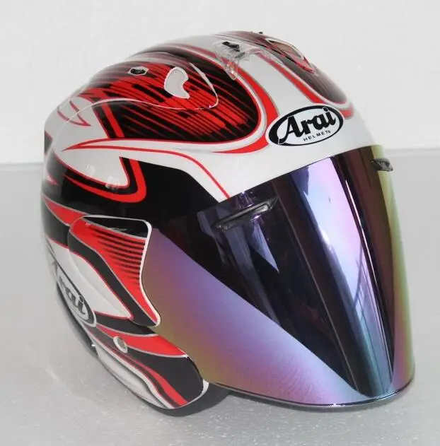 helmet ARAI 3/4 шлем мотоциклетный шлем полушлем открытый шлем-каска для мотокросса Размер: S M L XL XXL - Цвет: helmet
