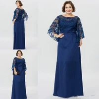 gorgeous mother of the bride dresses jewel neck lace applique mothers dress for weddings sweep train formal gowns for mothers