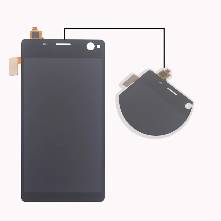 Для sony Xperia C4 ЖК-дисплей дигитайзер сборка для sony Xperia C4 E5303 E5306 E5333 ЖК-экран Запчасти для телефонов