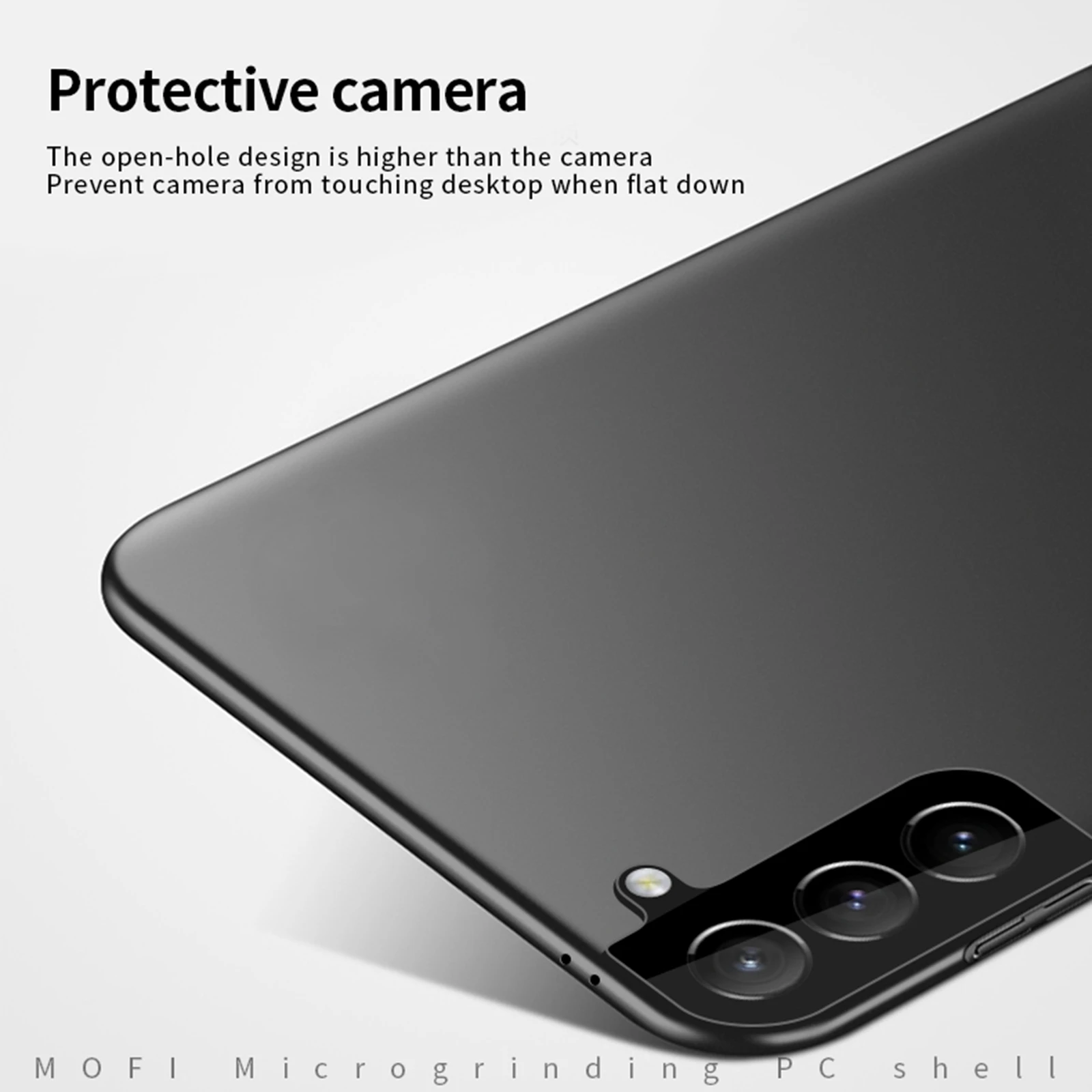Чехол MOFi для Samsung Galaxy S21 Ультратонкие защитные сумки жесткая задняя крышка из
