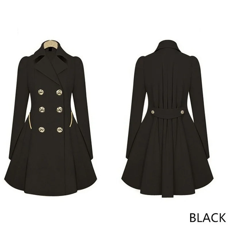 

ZOGAA Winter Clothes Short Women Coat Korean Autumn Cotton Outerwear Dress Fashion Double-breasted Elegant Blend Jacket For Lady