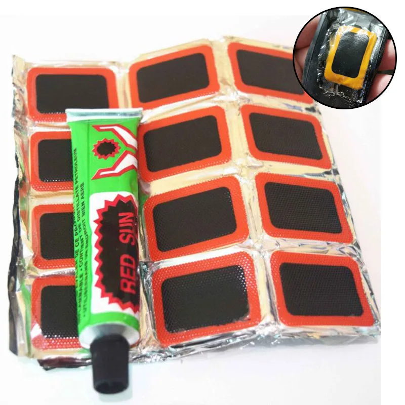 

48 шт., резиновые накладки на велосипедные шины, 25 мм