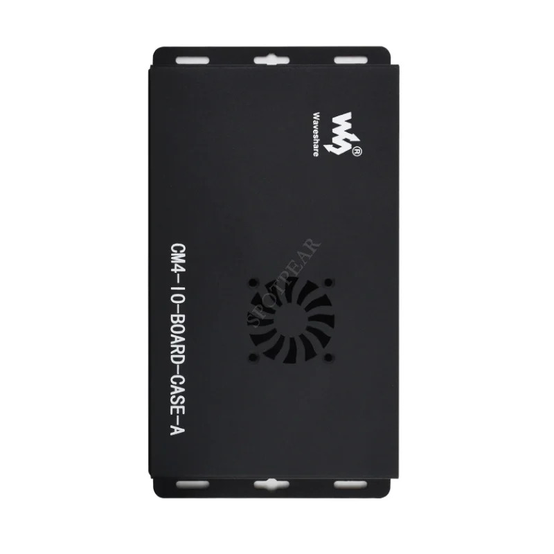 Металлический корпус (А) с вентилятором для платы расширения Raspberry Pi Compute Module 4.