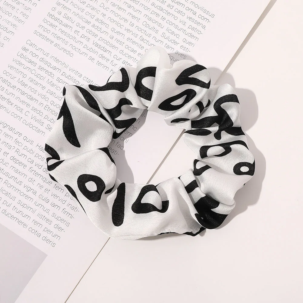 Новое поступление Kawaii аксессуары для женщин резинки на волосы 2021 букв руны