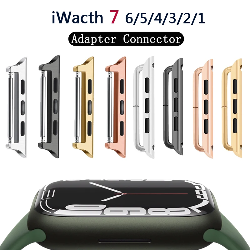 Адаптер для Apple Watch band series 6 SE 5 4 3 2 44 мм 40 iwatch 42 38 аксессуары инструмент оптовая