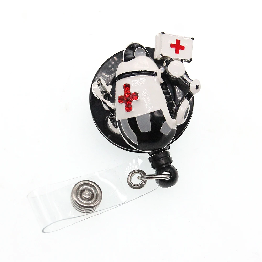 Выдвижной Значок держатель для медицинской машины скорой помощи 10 шт./лот новый