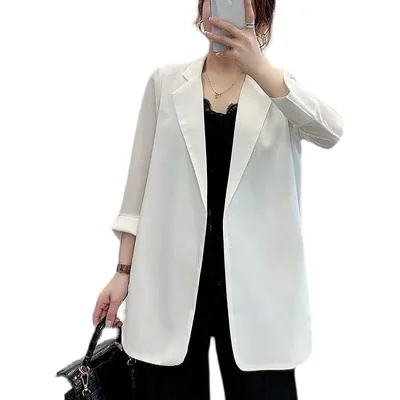 

Women Blazer 2021 Autumn New Fashion Designer Brand Casual Slim Fit Long Sleeve Suit Top Blazer Outer Jacket Plus Size