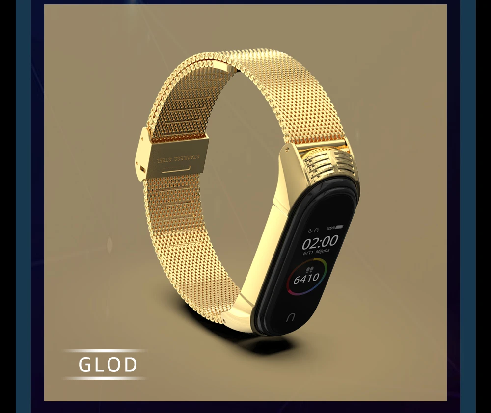 Mi jobs mi Band 4 металлический ремешок для Xiaomi mi Band 4 ремешок без винтов из нержавеющей стали для mi Band 3 ремешок mi band 4 браслеты