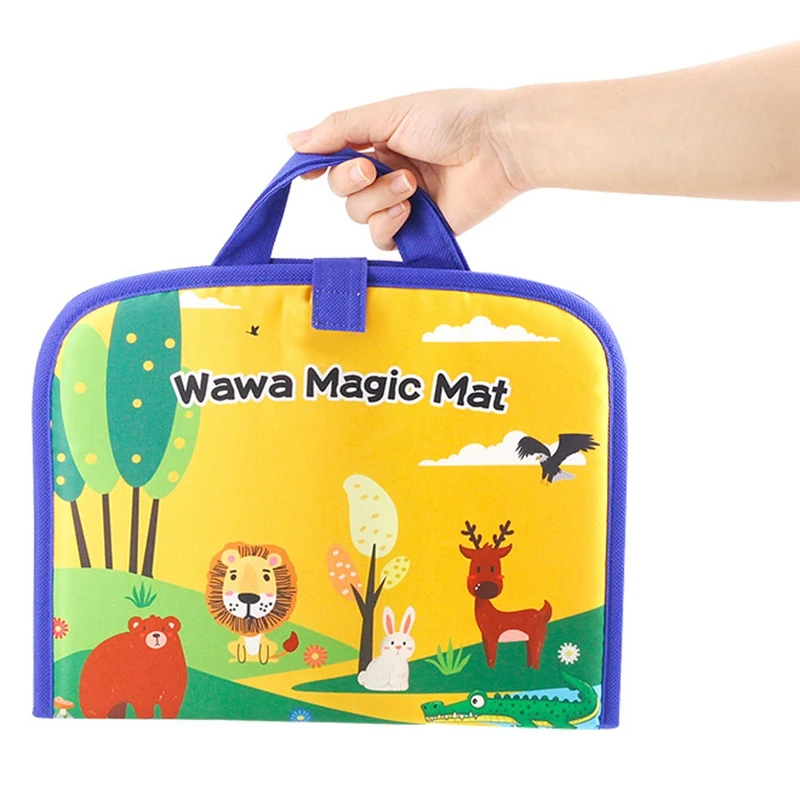 

Reusable ic Water Drawing Book Coloring Book with Water Pen Painting Toys Drawing Doodle Board for Kids Birthday Gift