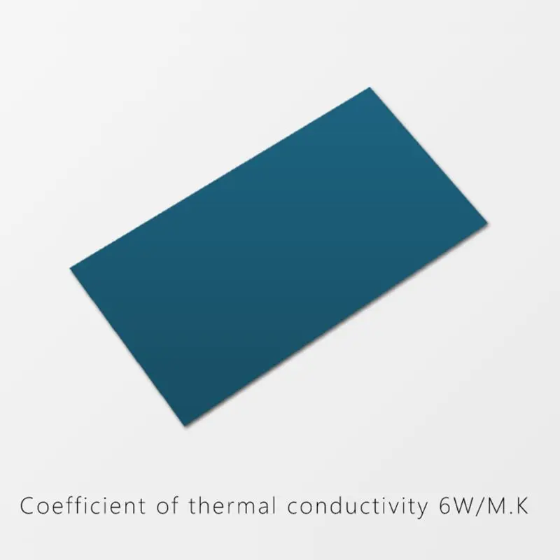 

3PCS 0.3mm/0.5mm/1mm Thermal Pad 6.0 W/M.K High Efficient Thermal Conductivity Pads with High Performance