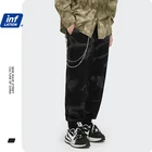 INFLATION Tie, окрашенные спортивные штаны для мужчин, уличная мода 2020, новые уличные хип-хоп спортивные штаны для мужчин, бегунов, шаровары для мужчин, Прямая поставка 3312W