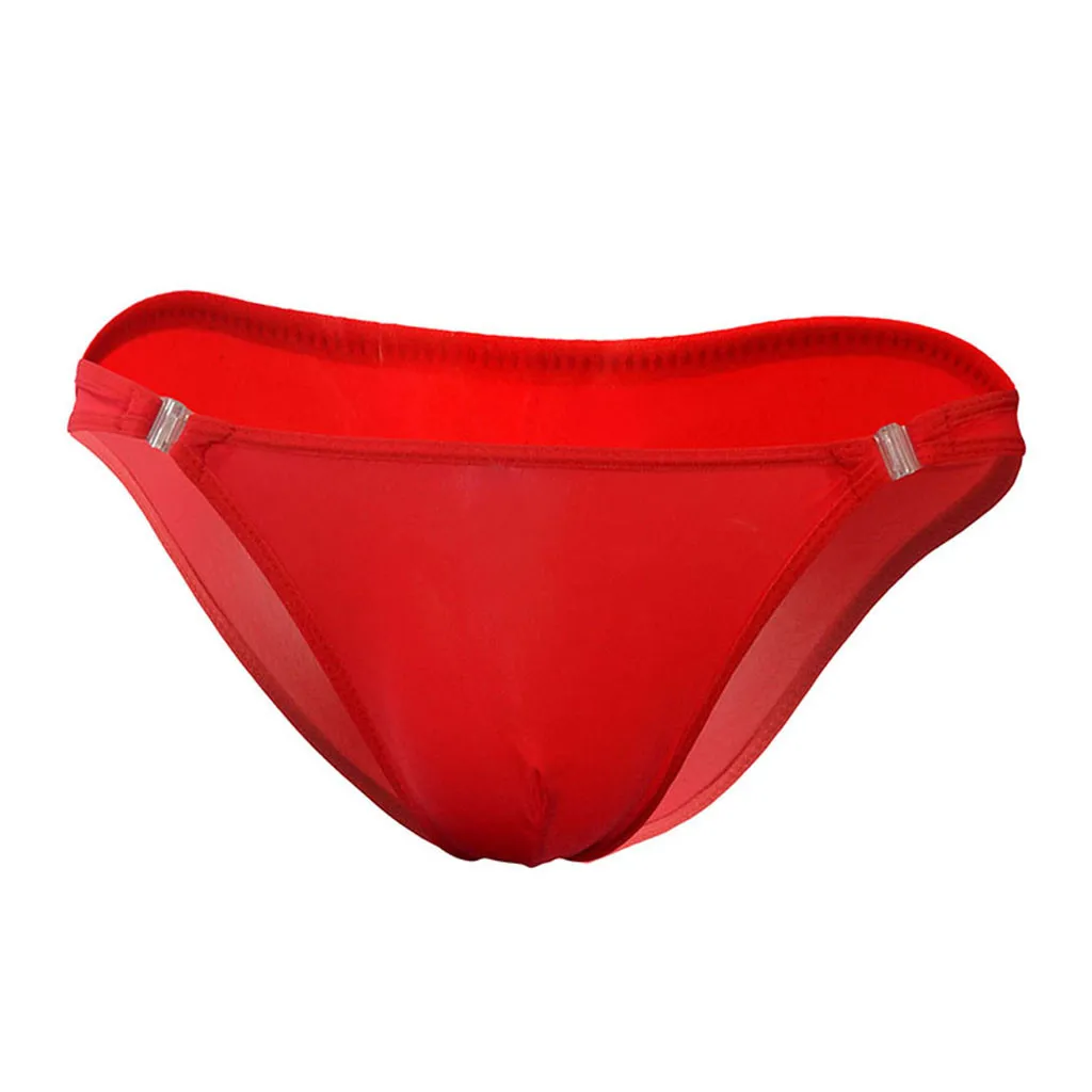 Дышащие мужские трусы из ледяного шелка ультратонкие прозрачные бесшовные