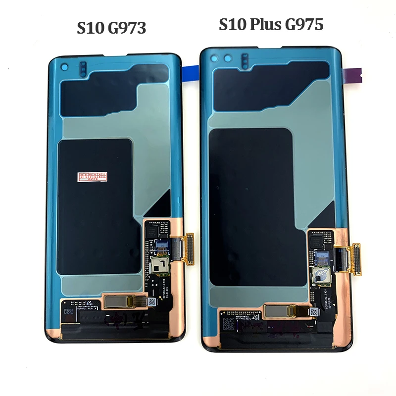 100% протестированный ЖК дисплей для SAMSUNG Galaxy S10 Plus G9750 G9730 сенсорный экран