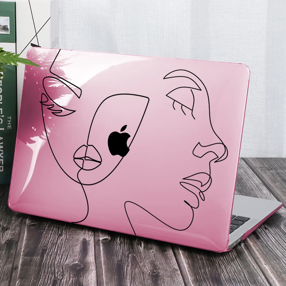 Чехол для MacBook Pro 13 16 дюймов 2020 A2338 A2251 пластиковый жесткий чехол с уникальными