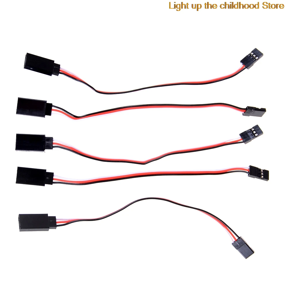 

5Pcs RC Car Helicopter 150mm Servo Extension Cord Cable Wire Lead JR Male New Arrival