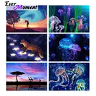 Алмазная живопись Ever Moment, картина с планетами и медузами, алмазная живопись для досуга дома, набор для рукоделия, подарок 3F2466