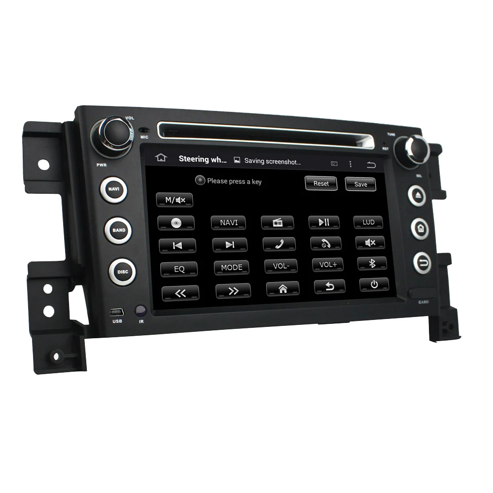 Автомобильный DVD-проигрыватель 8 ядер 7 дюймов 2 Din Android 9 0 для Suzuki Vitara 2005-2011