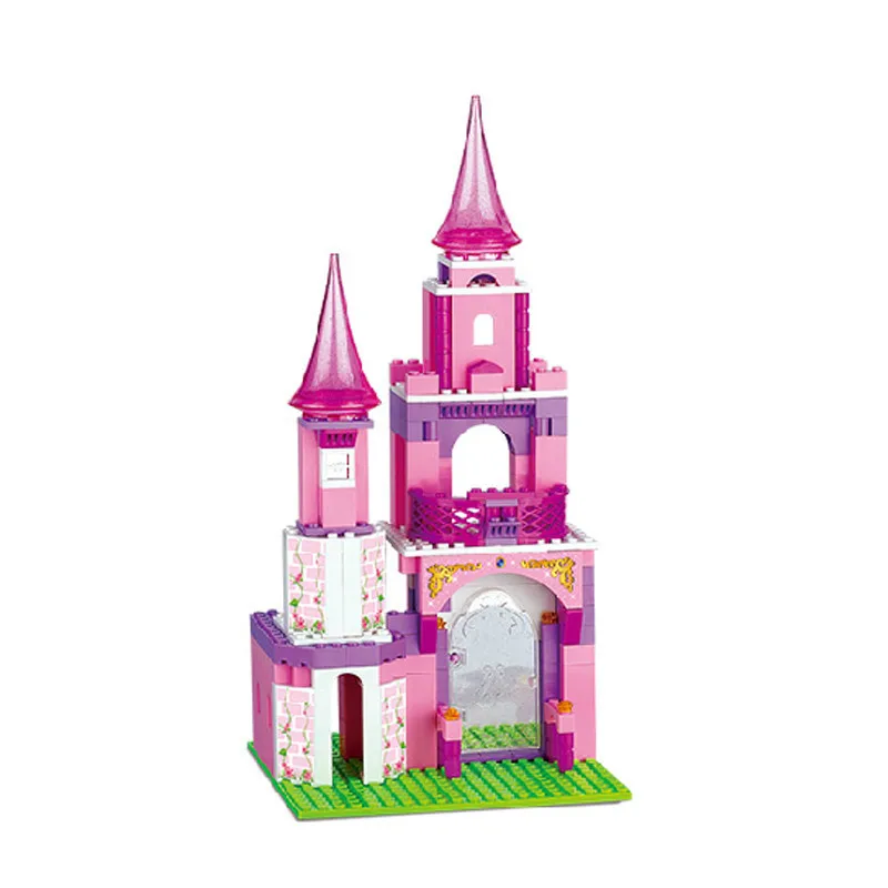 

Gril Friends Princess series Windsor's Castle Royal Building Block Set Medieval castle Model Girls Bricks Toys Gift
