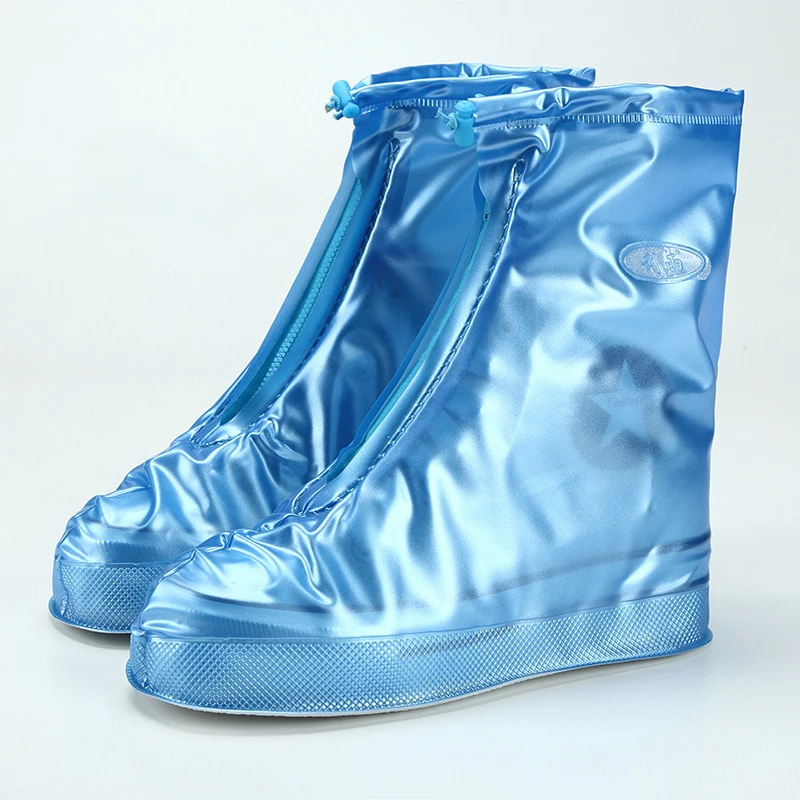 

high quality Rain boots waterproof PVC rubber boots non-slip water shoes cover rainy day men and women children shoe covers 2020