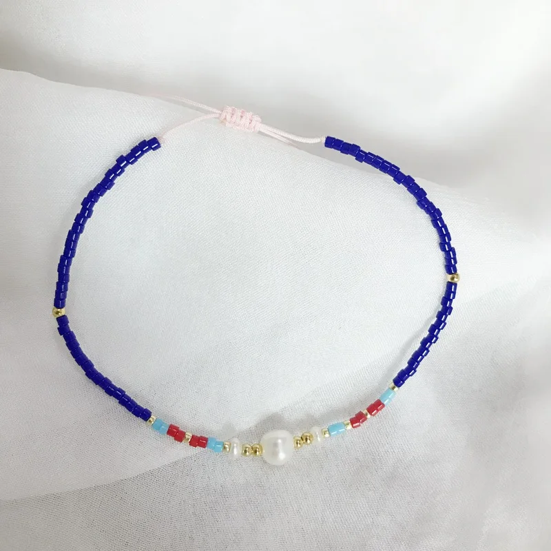 Браслет Миюки с жемчужными бусинами женский браслет ручной работы из множества