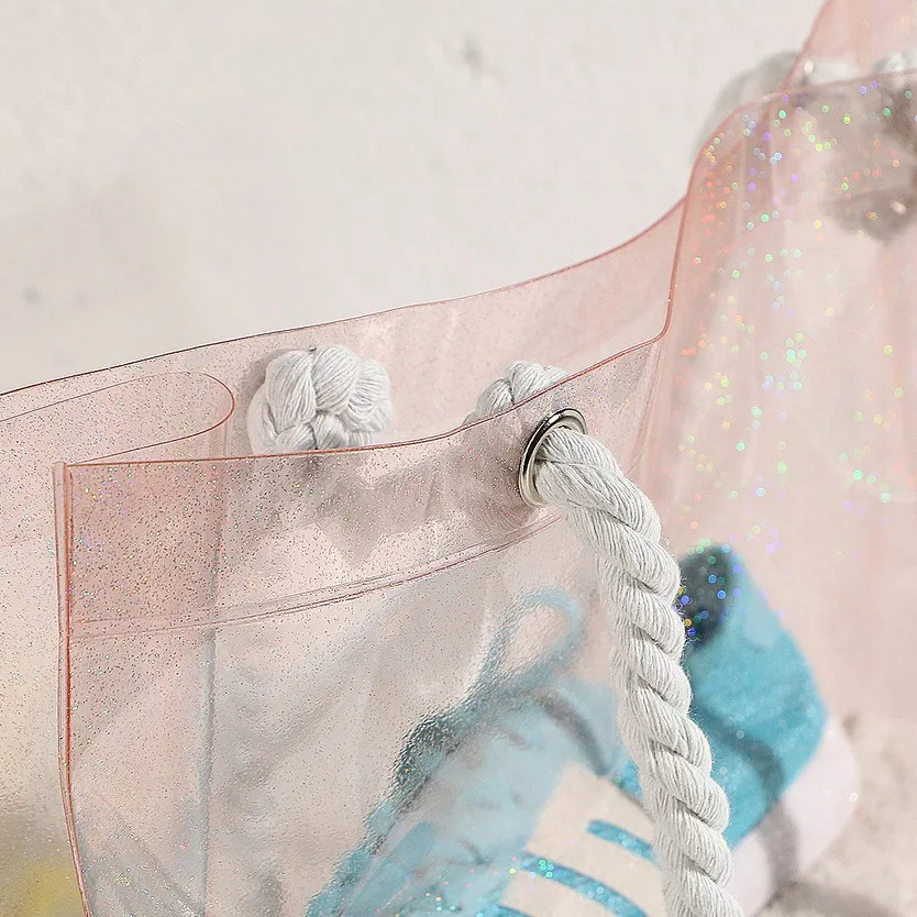 Водонепроницаемая женская сумка для плавания прозрачная Спортивная Дорожная из