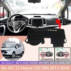Чехлы для приборной панели автомобиля JAC S3 Heyue S30 DR4 2013-2016, правый и левый руль