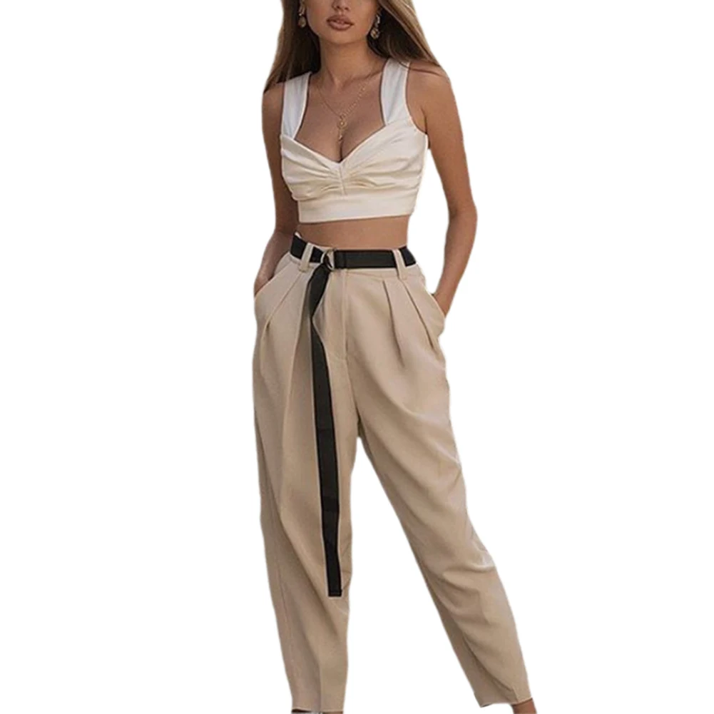 Летние Женские однотонные Цвет платье майка для девочек сексуальная v образный