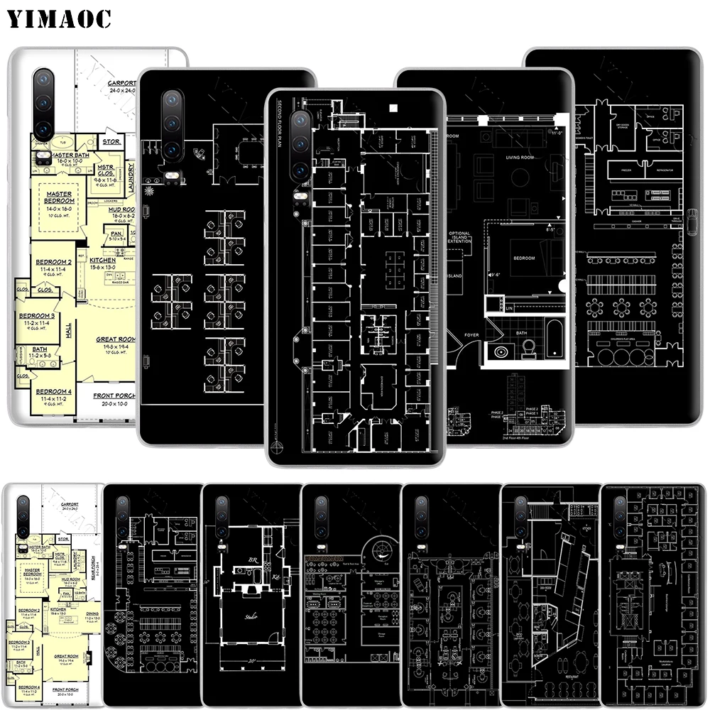 Чехол YIMAOC для телефона в офисном стиле Huawei Mate 30 20 10 Pro Lite Y6 Y7 Y9 Nova 2 3 3i 4 5i 2018