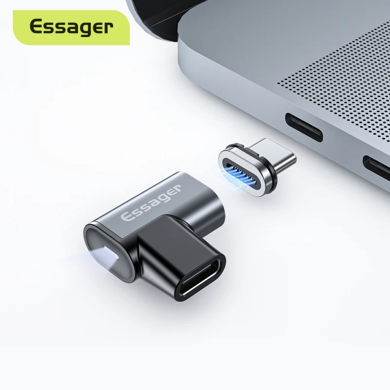

Essager USB Type C Magnetic Adapter For IPhone Samsung USB C Female To Micro USB Male Magnet USB-C Type-C Converter Connector