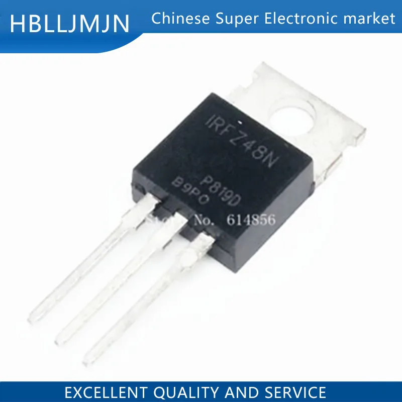 10 шт. IRFZ48NPBF IRFZ48N IRFZ48 TO-220AB IC | Электронные компоненты и принадлежности
