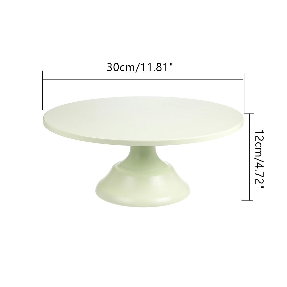 12 inch 10/12 дюймовая круглая подставка для торта, подставка для десерта, подставка для десерта, украшение для свадьбы, день рождения, держатель для кексов, кухонные зеленые - Цвет: 12 inch